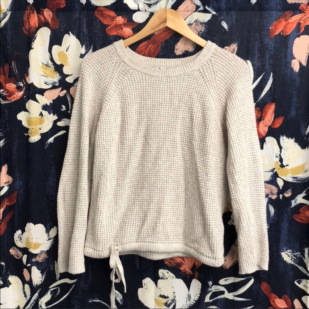 Madewell bell sleeve sweater